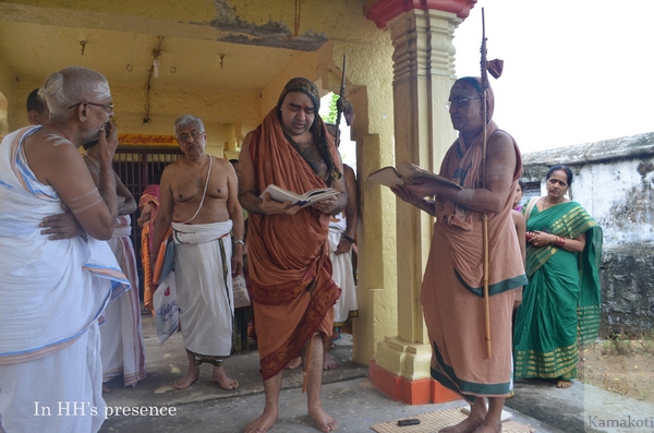 Camp Adayapalam - Parayanam of Appaya Dikshitar's works commences