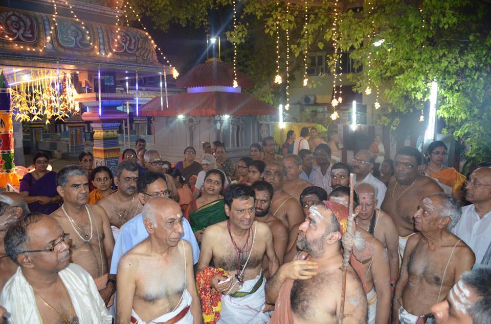 Shankara Vijayendra Saraswathi Shankaracharya Swamiji visits Vinayaka Mandir