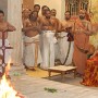 Their Holinesses witnessing the Homam