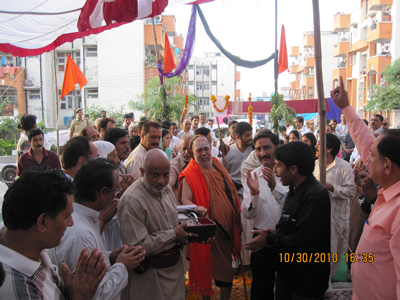 His Holiness' visit to Jammu