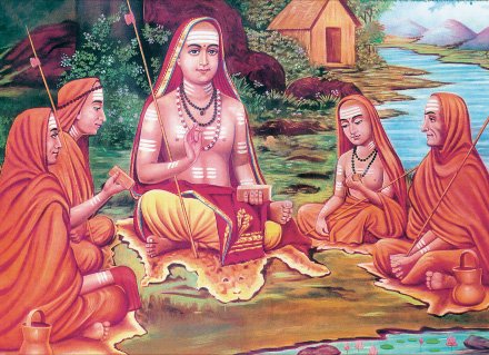Adi Sankara and disciples