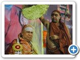 Pushpabhishekam to His Holiness