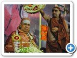 Pushpabhishekam to His Holiness