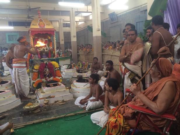 Guntakal temple Kumbhabhishekam