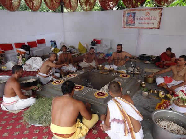 Havan at Delhi