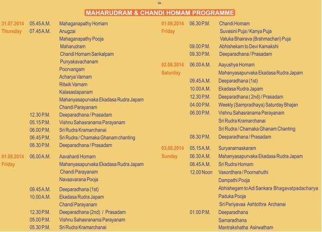 Ved Bhavan Kolkata Havan Programme