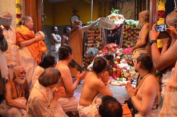 Thai Rajaguru Kanchipuram visit