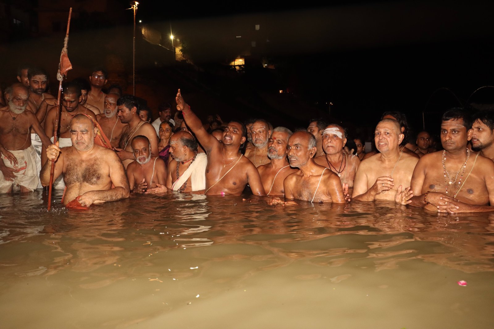 Dakshinayana Punya Kalam in river Ganga at Kashi