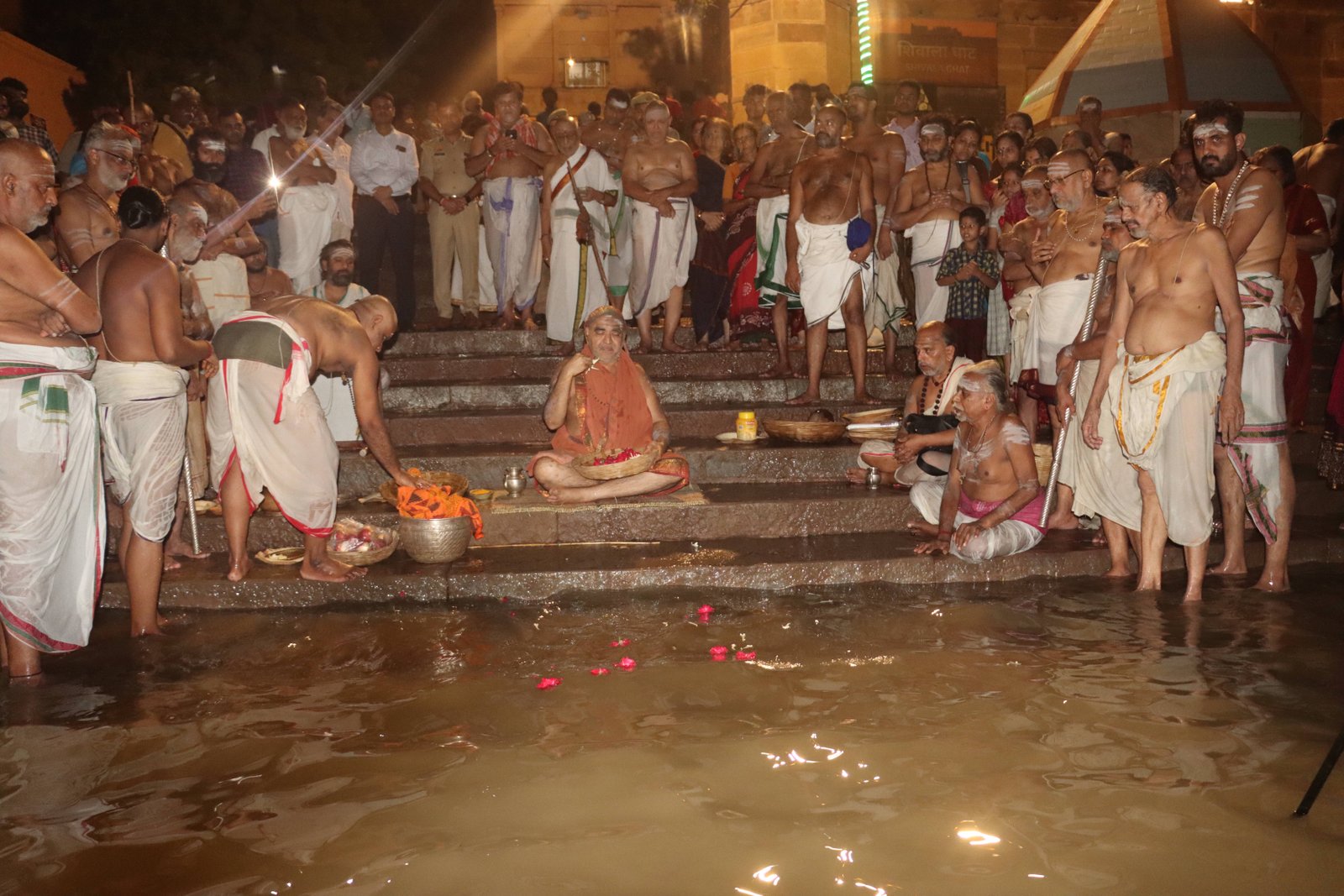 Dakshinayana Punya Kalam in river Ganga at Kashi