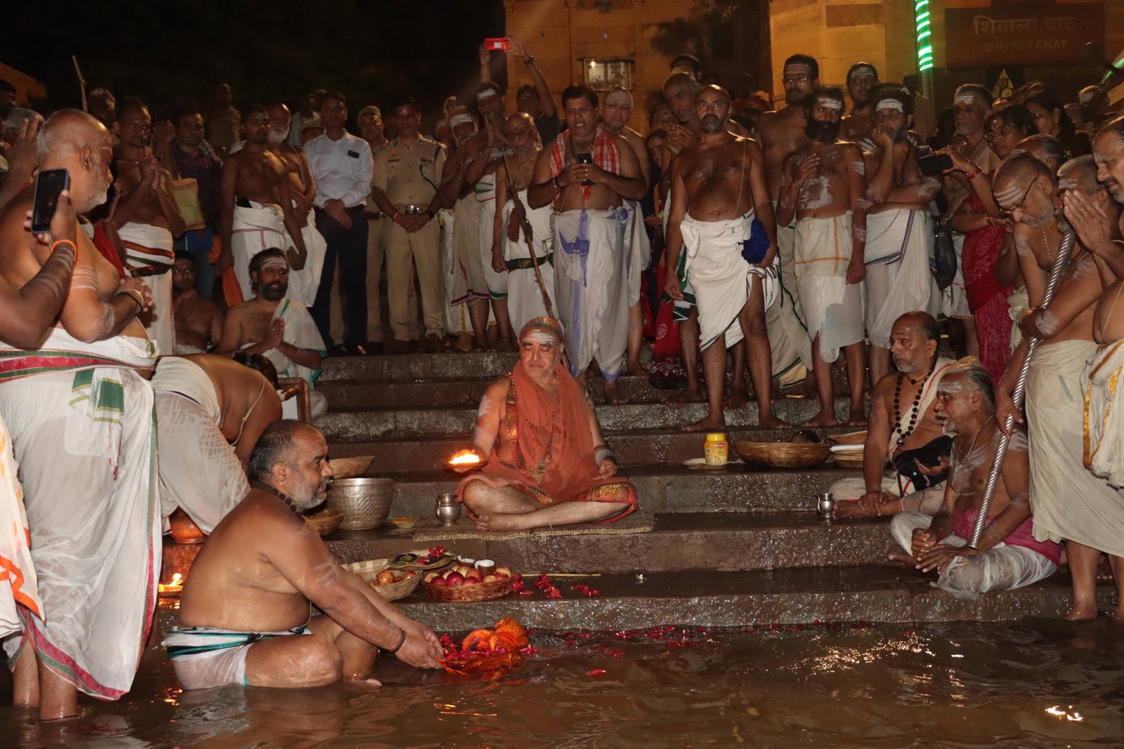 Dakshinayana Punya Kalam in river Ganga at Kashi