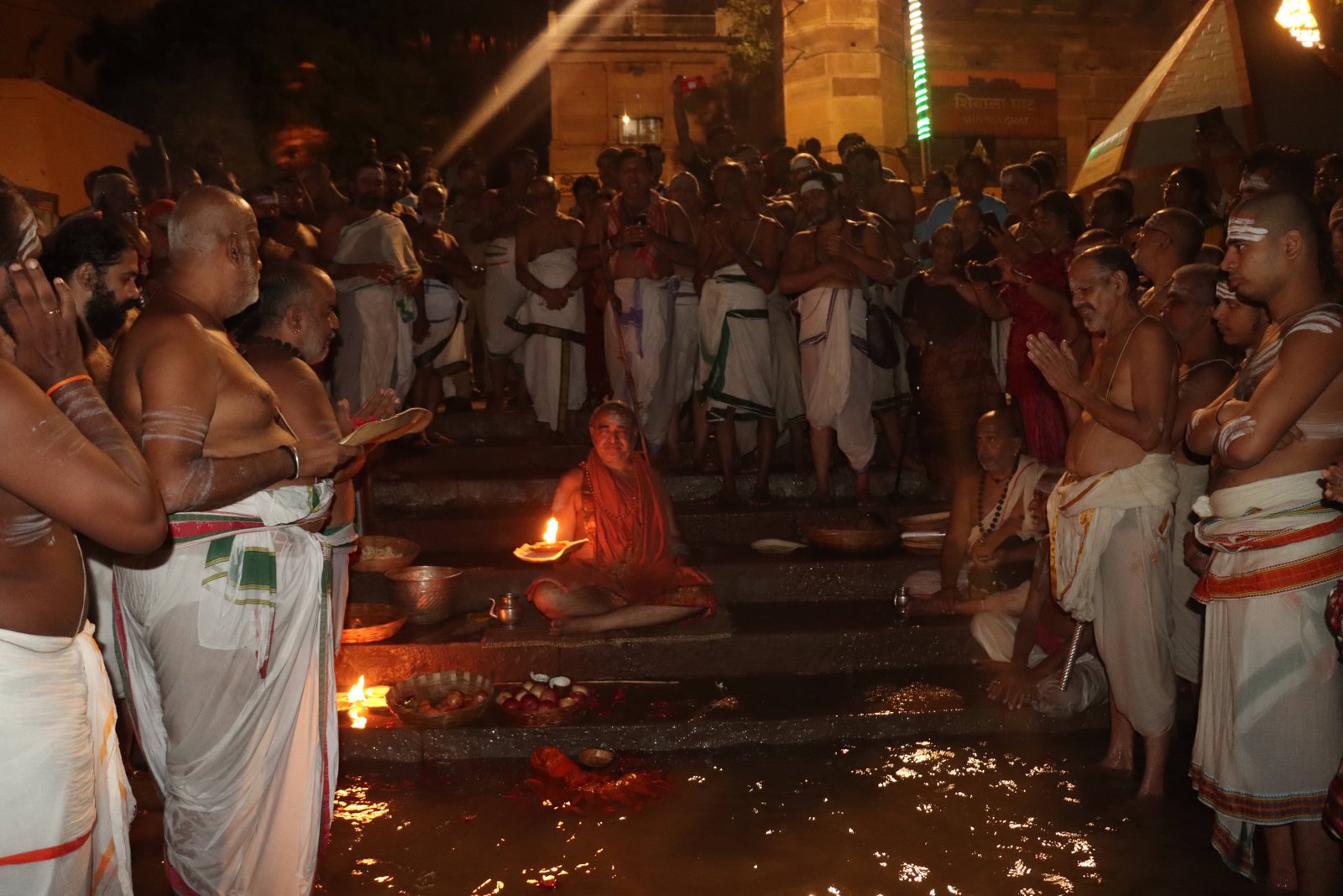 Dakshinayana Punya Kalam in river Ganga at Kashi