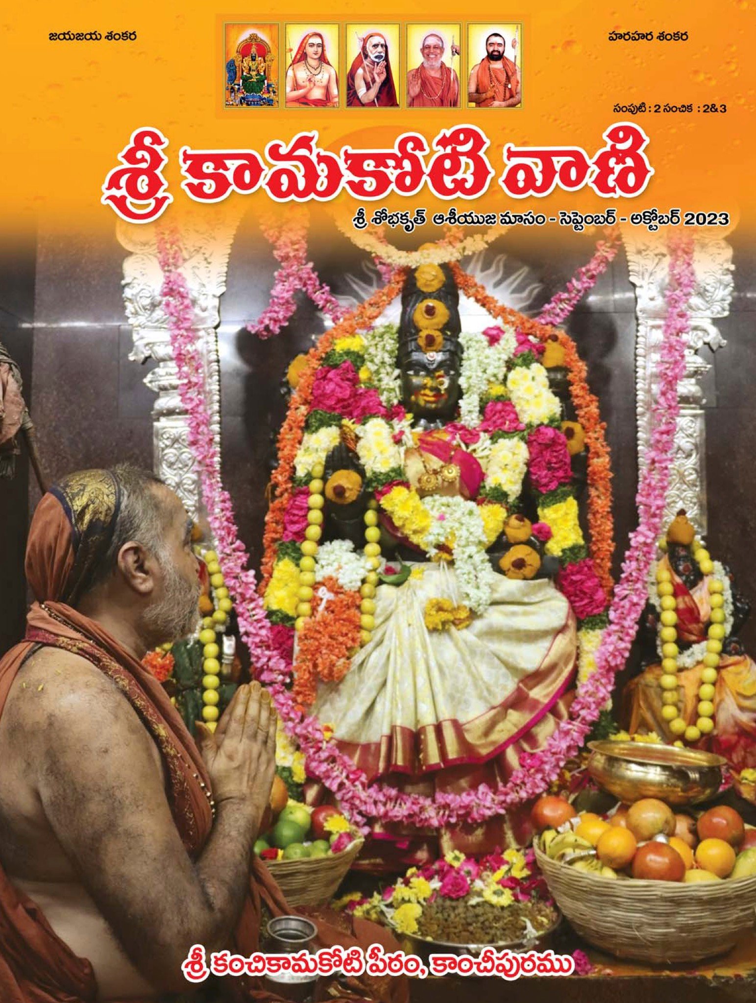 Pujya Shankaracharya Swamiji- Visesha pujas-events