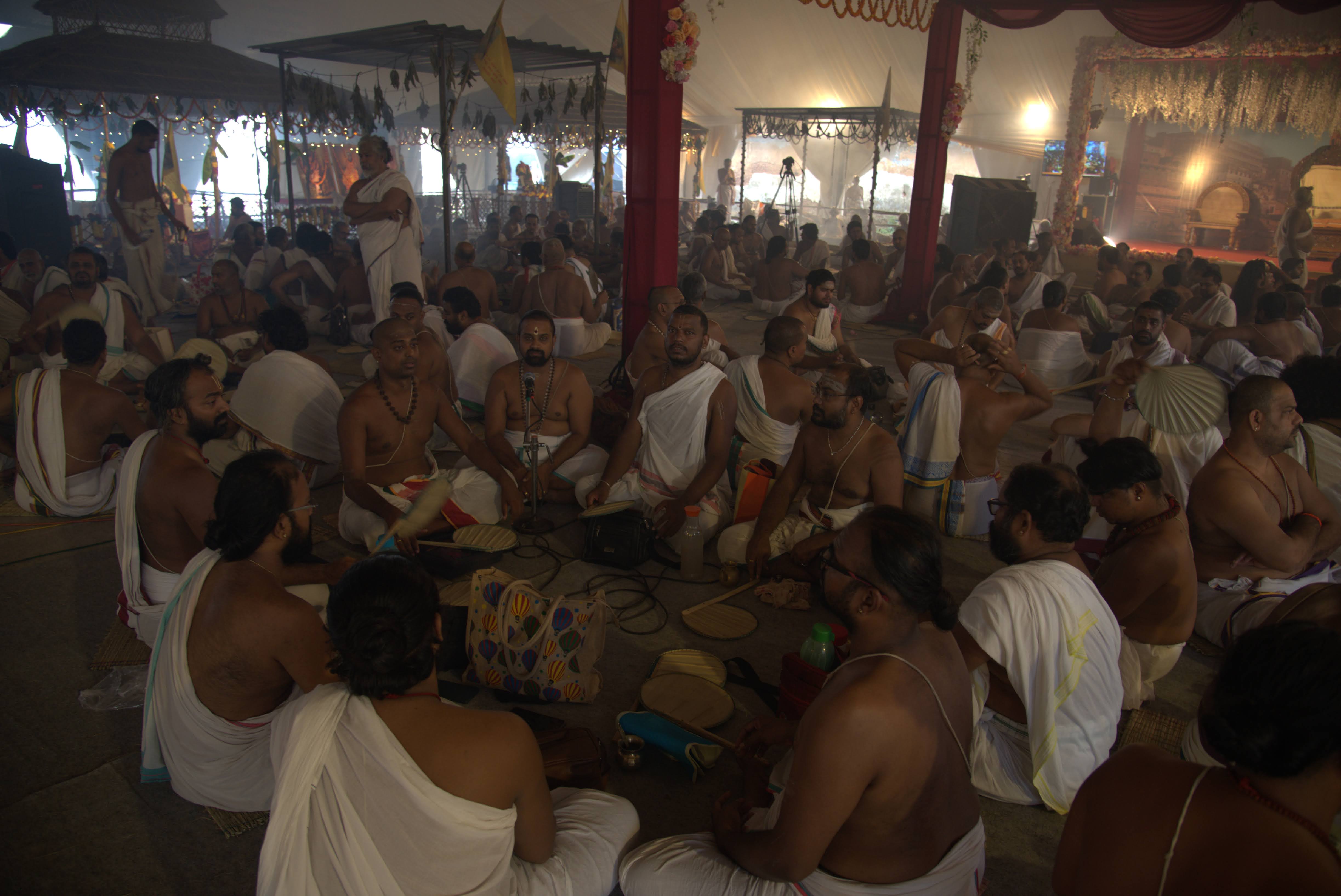Laksha Modaka Mahaganapati Havan- Atirudram -Sahasra Chandi Havans - Day 3 update
