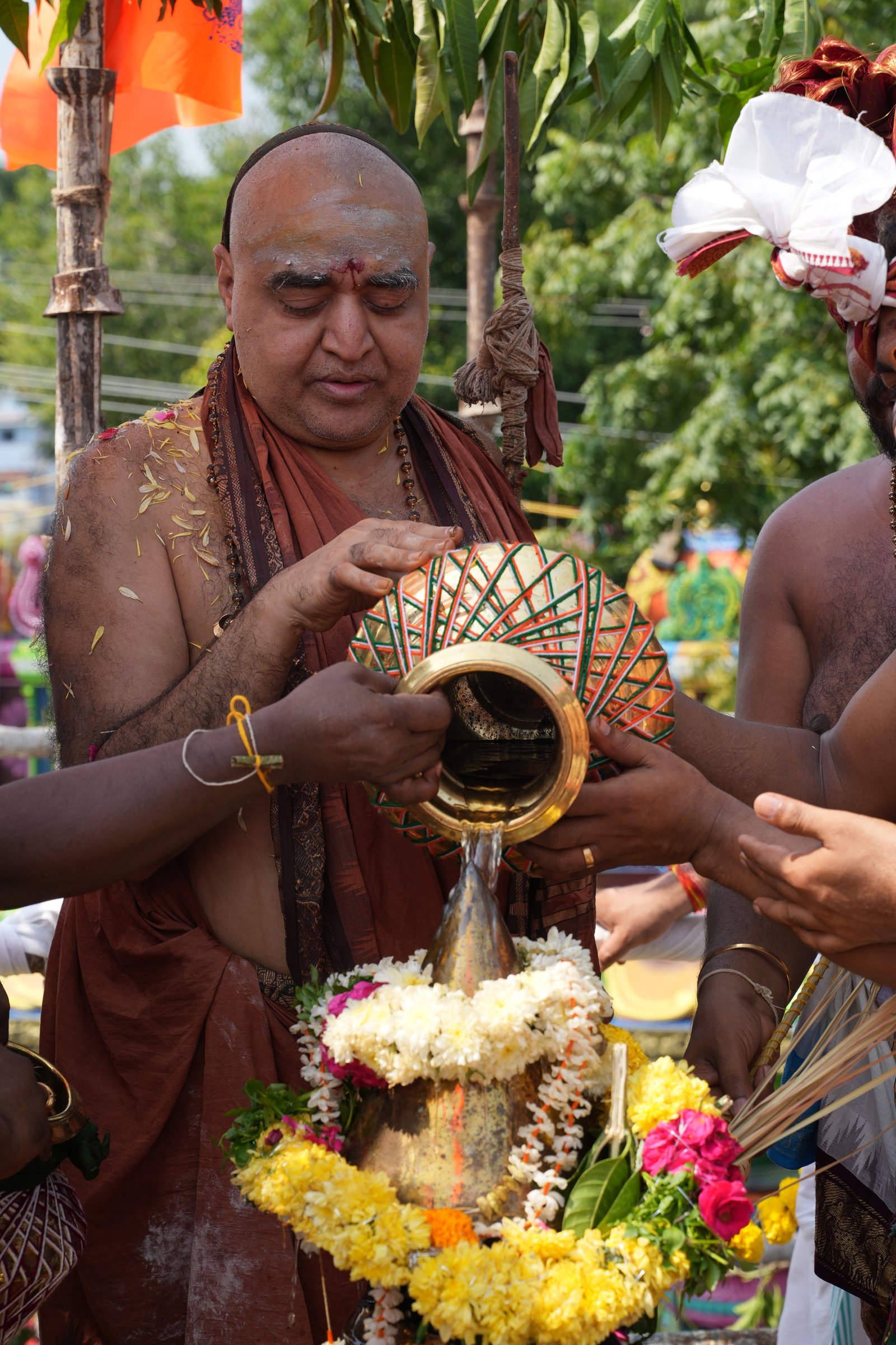 Kumbabhishekam at Bapatla