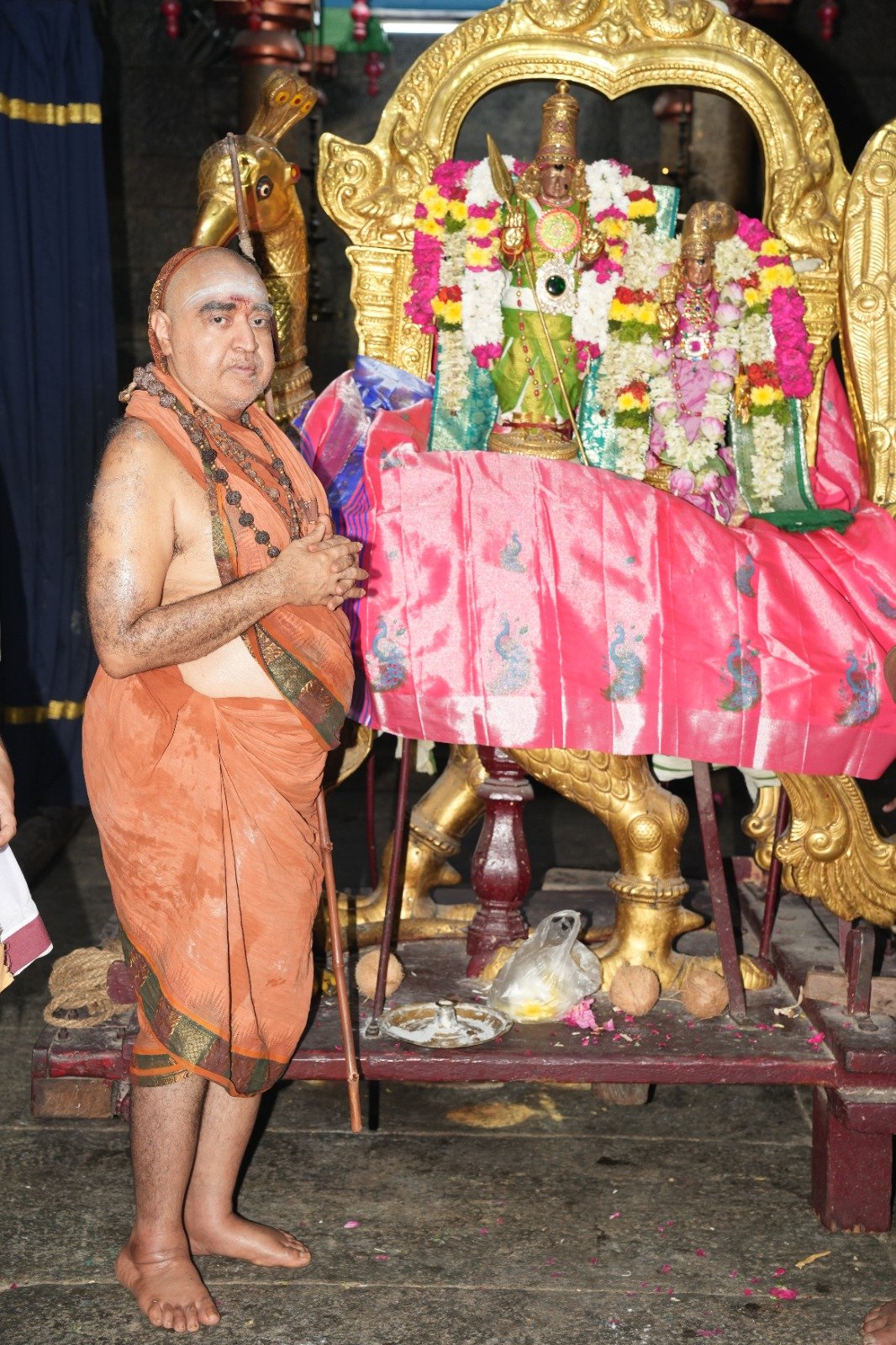 Pujya Shankaracharya Swamiji visits Thiruparankundram - Sri Subrahmanya Swami Devasthanam Pujya Shankaracharya Swamiji visits Thiruparankundram - Sri Subrahmanya Swami Devasthanam