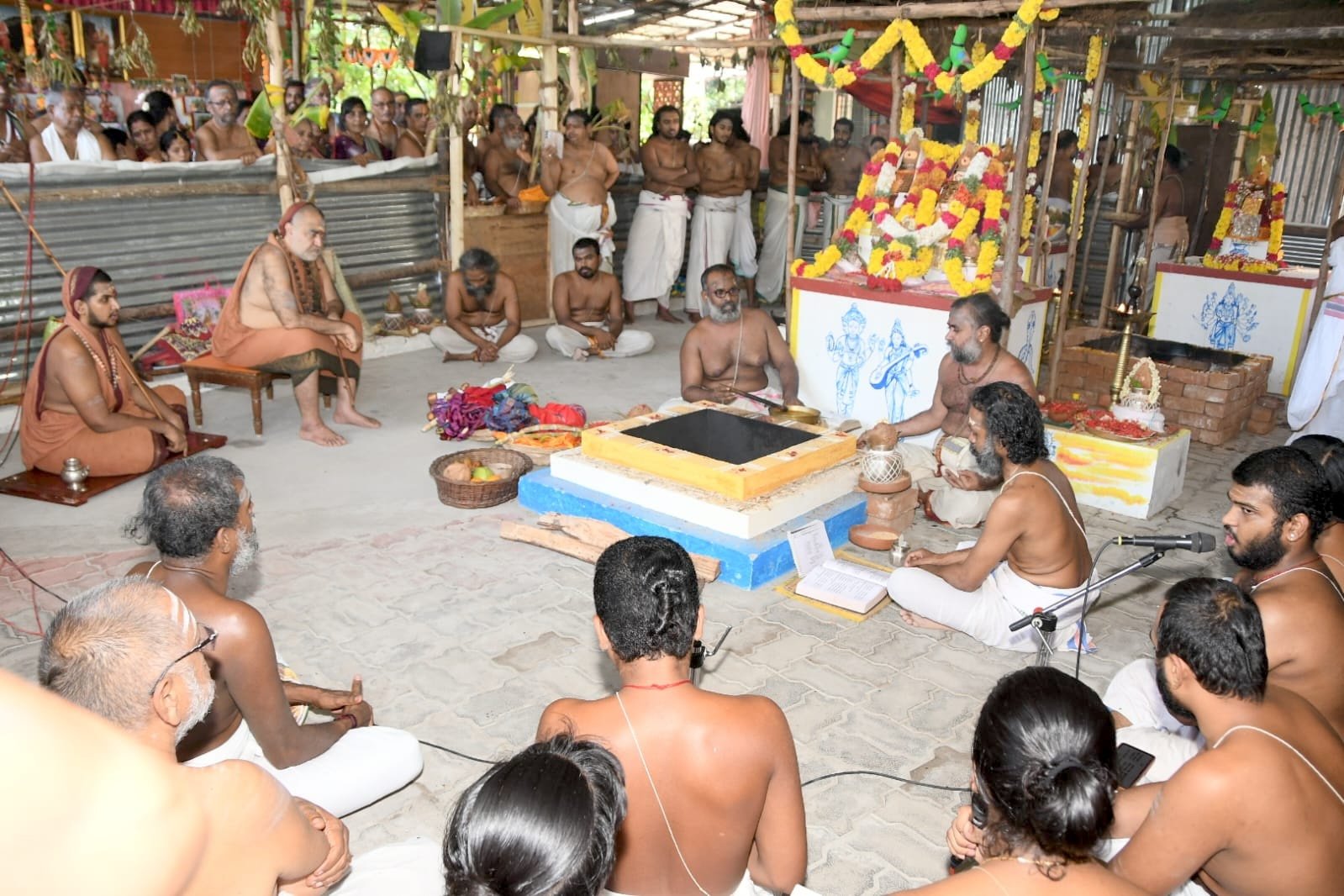 Sharan Nvaratri - Poornahuti performed Sharan Nvaratri - Poornahuti performed