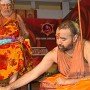 Kanakabhishekam and Pada Puja to His Holiness