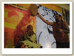 Shower of flowers