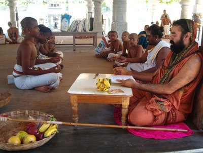 Samaveda Parayanam in progress